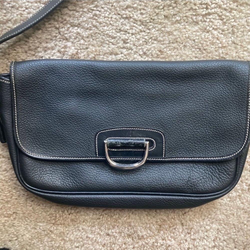 Dooney and Bourke, black leather bag